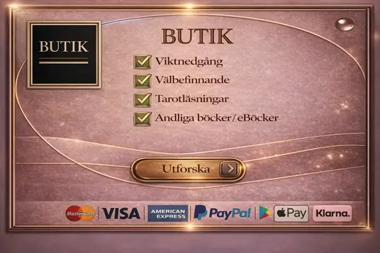 Spådomsbutik, esoterisk butik, framtidsbutik