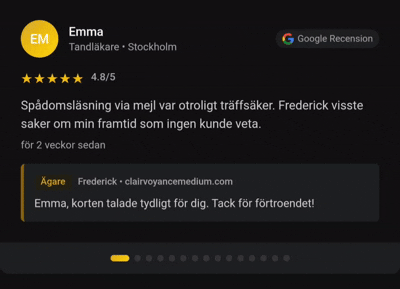 Autentiska omdömen, spådom, omdömen om spådomskonsultationer, omdömen om bästa spådomskabinettet